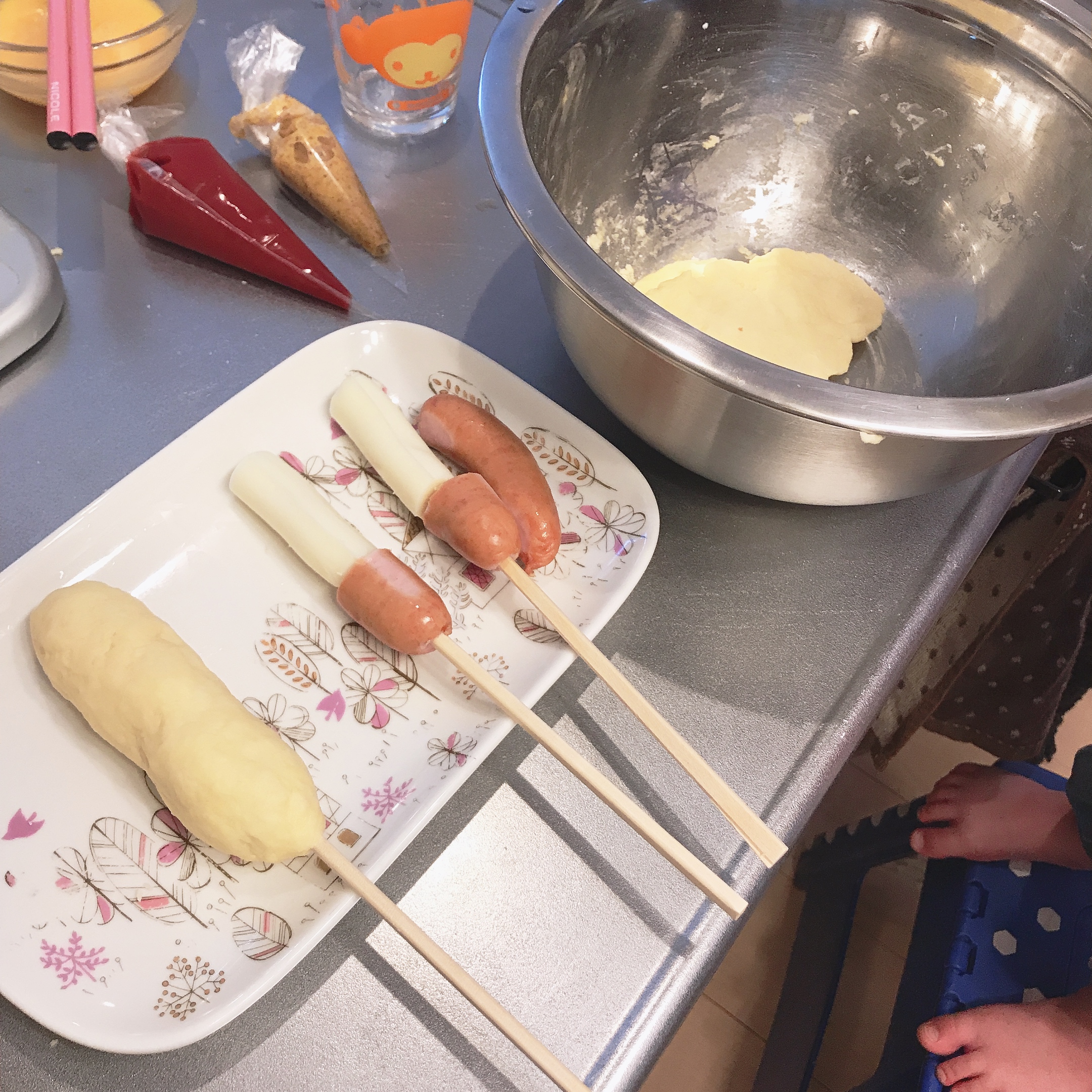 手作りできちゃう！HMでチーズハットグ♪【ヘッドスパがおすすめ】郡山
